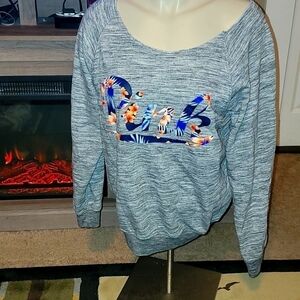 Victoria Secret Pink Oversized Sweatshirt. Hawaiian